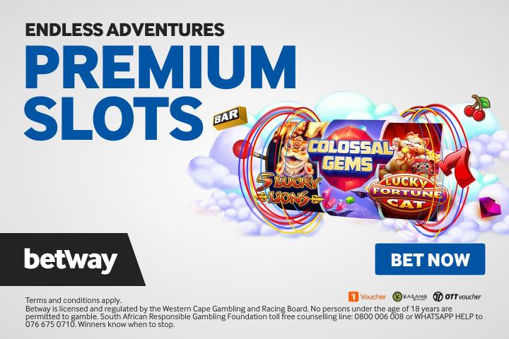 Betway slot games